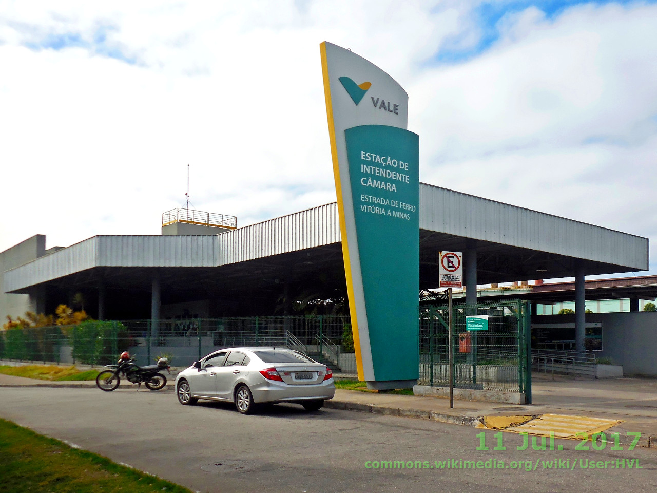 Estação ferroviária Intendente Câmara, em Ipatinga