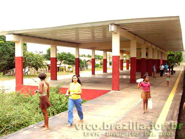 Barra do Cuieté - Estação do Trem Vitória - Belo Horizonte, da Estrada de Ferro Vitória a Minas