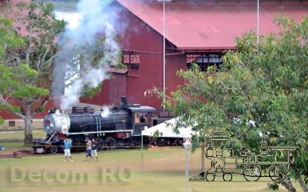 Locomotiva nº 18 voltou a apitar no Complexo da EF Madeira-Mamoré