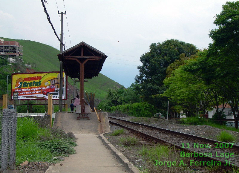 Parada Barbosa Lage, do antigo trem Xangai