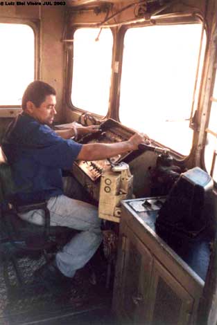 Cabine do Trem Húngaro no Metrô de Teresina