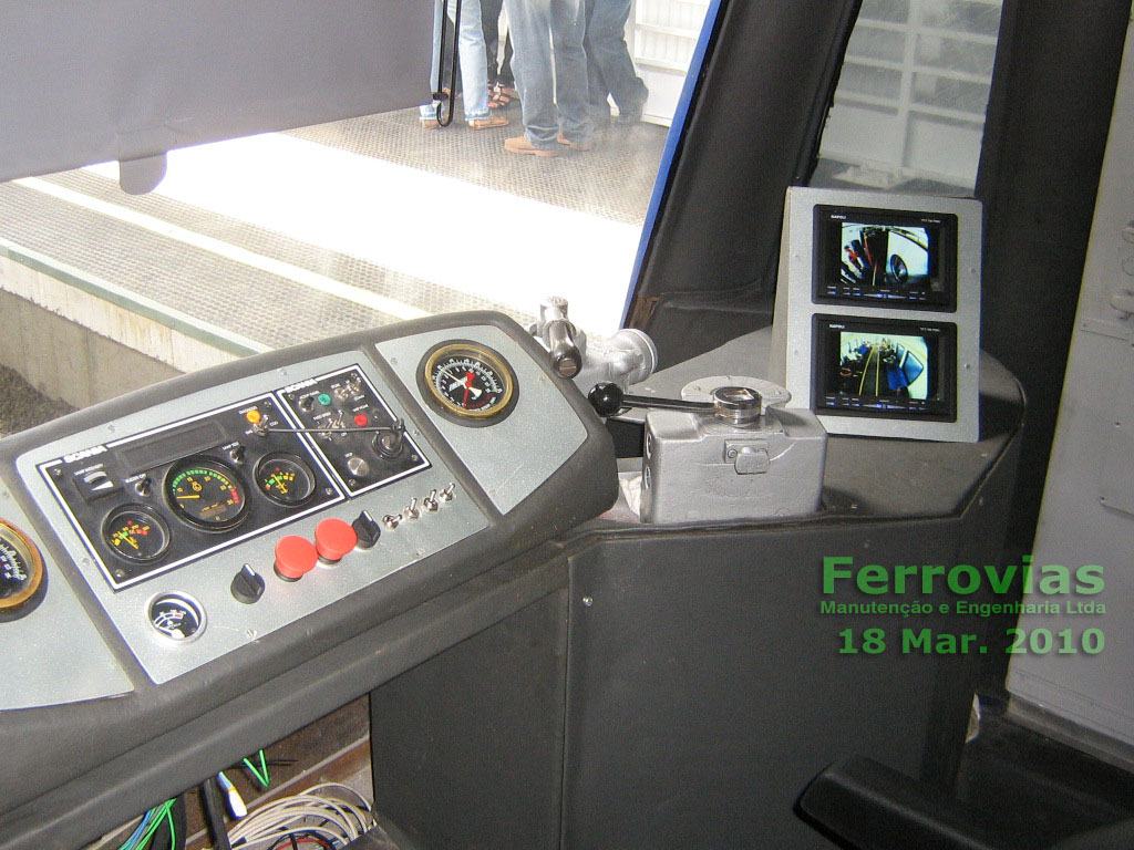 Novo painel de controle do Trem Húngaro