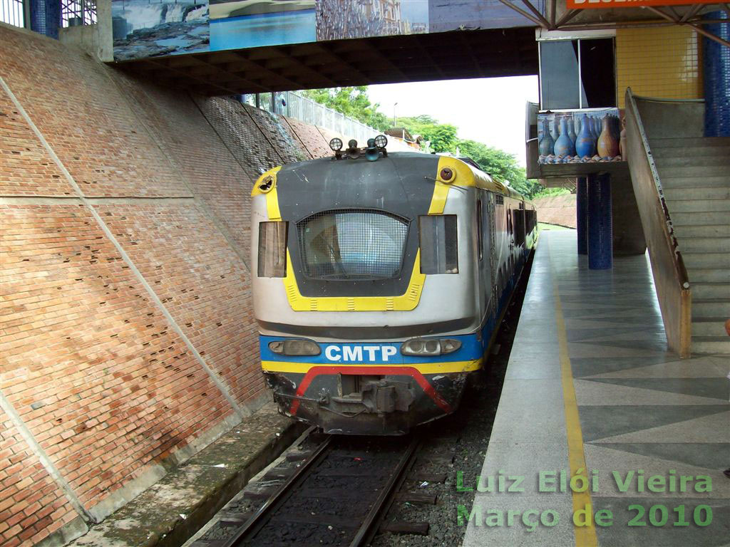Trem Húngaro no Metrô de Teresina