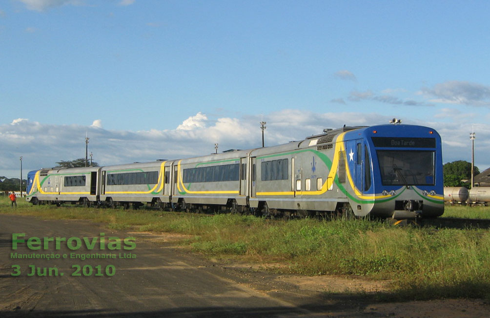Trem Húngaro recém reformado