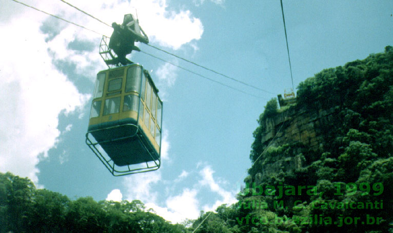 Cabine ("bondinho") do Teleférico do Parque Nacional de Ubajara