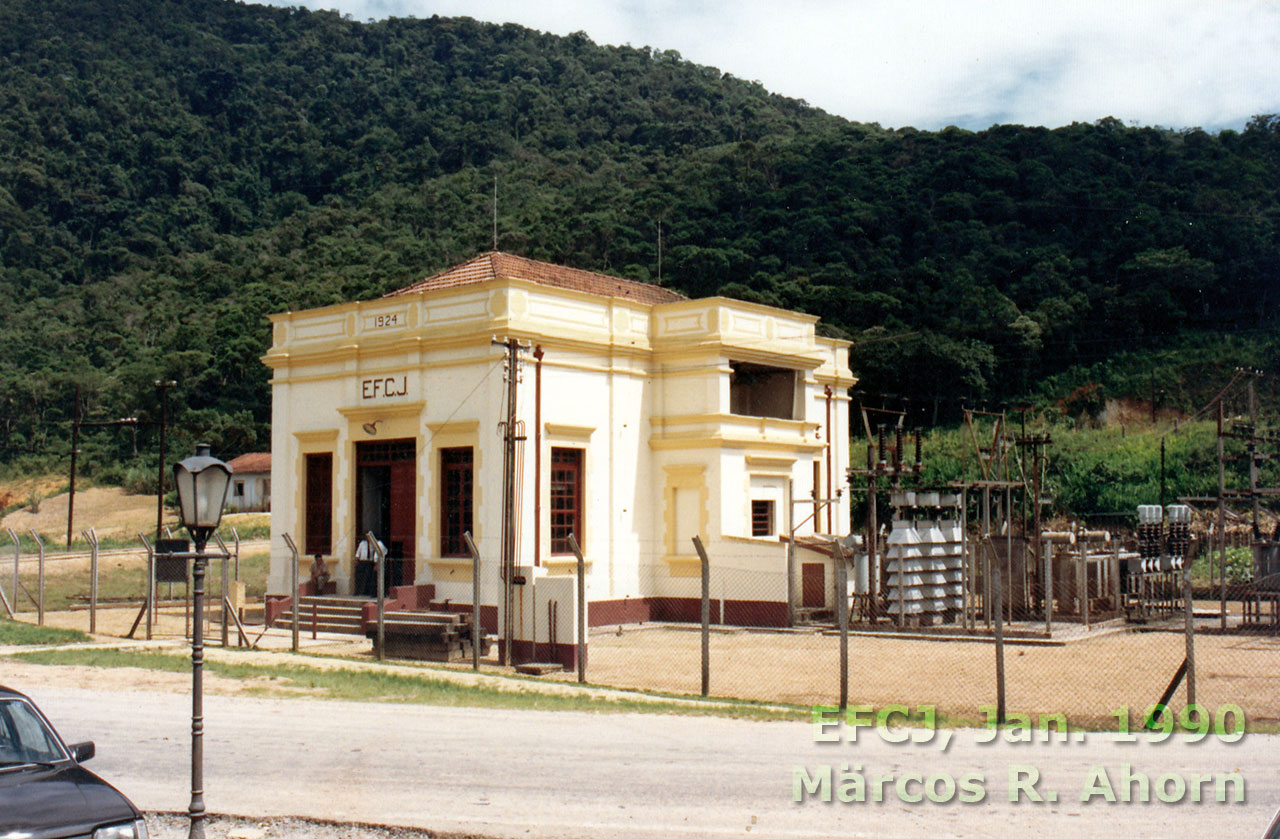 Subestação elétrica da Estrada de Ferro Campos do Jordão