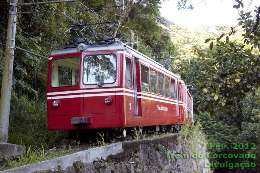 Automotrizes elétricas conjugadas SLM nº 2 do Trem do Corcovado