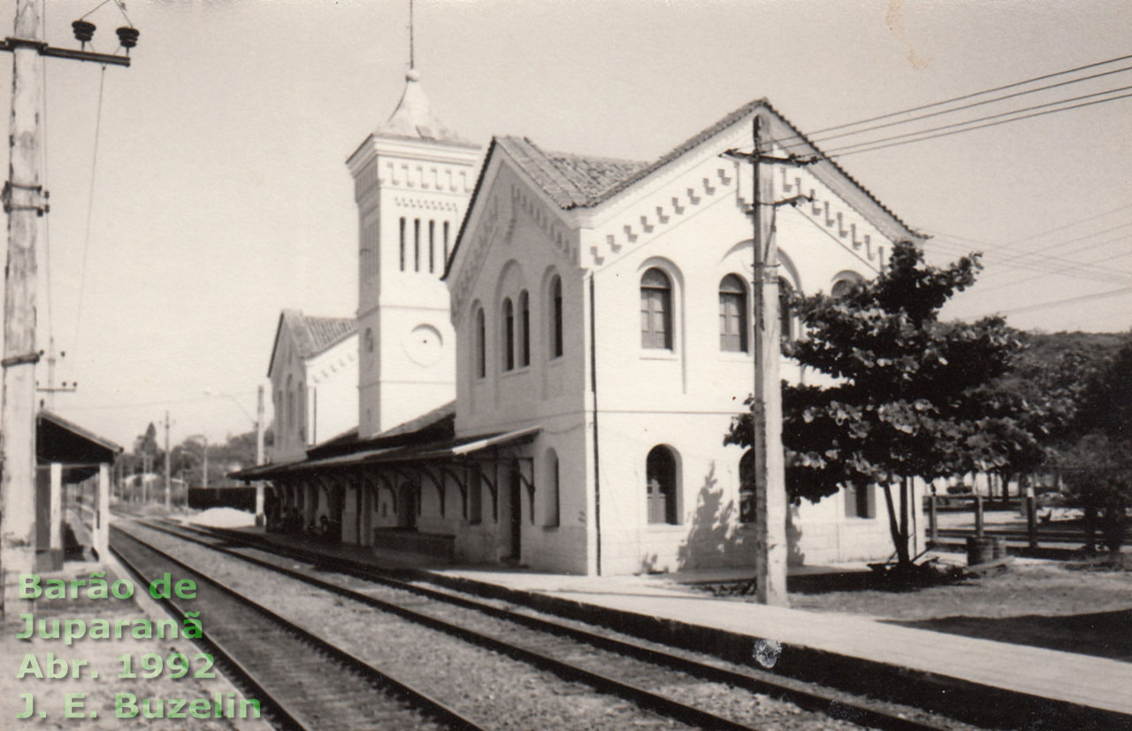 Estação ferroviária Barão de Juparanã, na Linha do Centro da Estrada de Ferro Central do Brasil