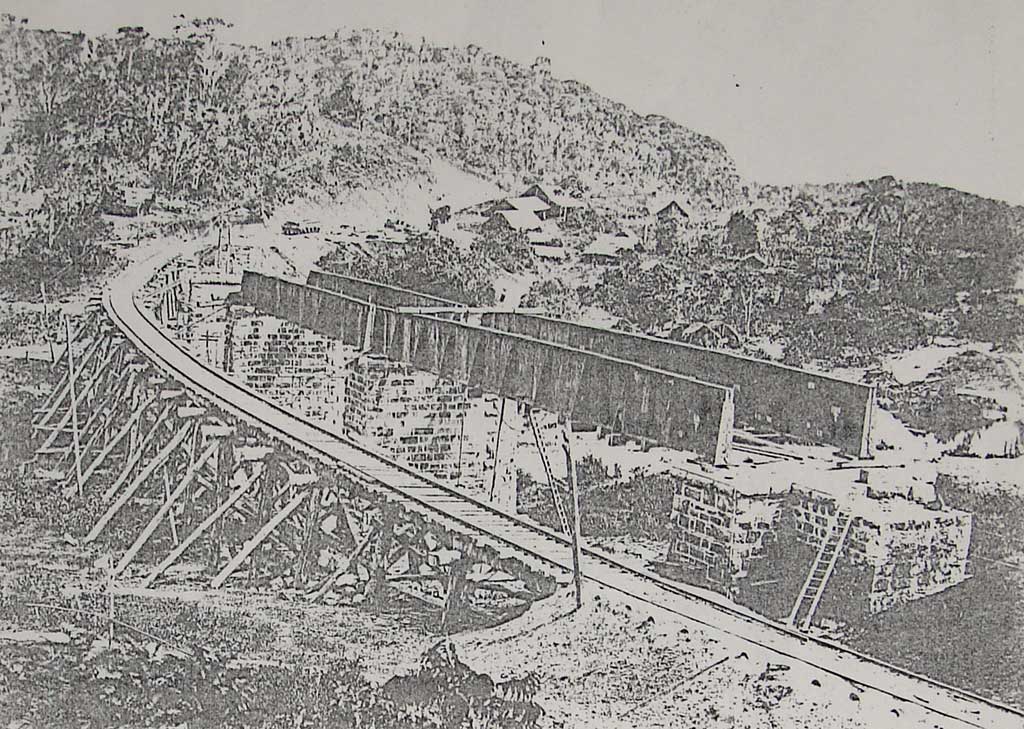 Túnel de Mapele da ferrovia Bahia and San Francisco Railway em 1860