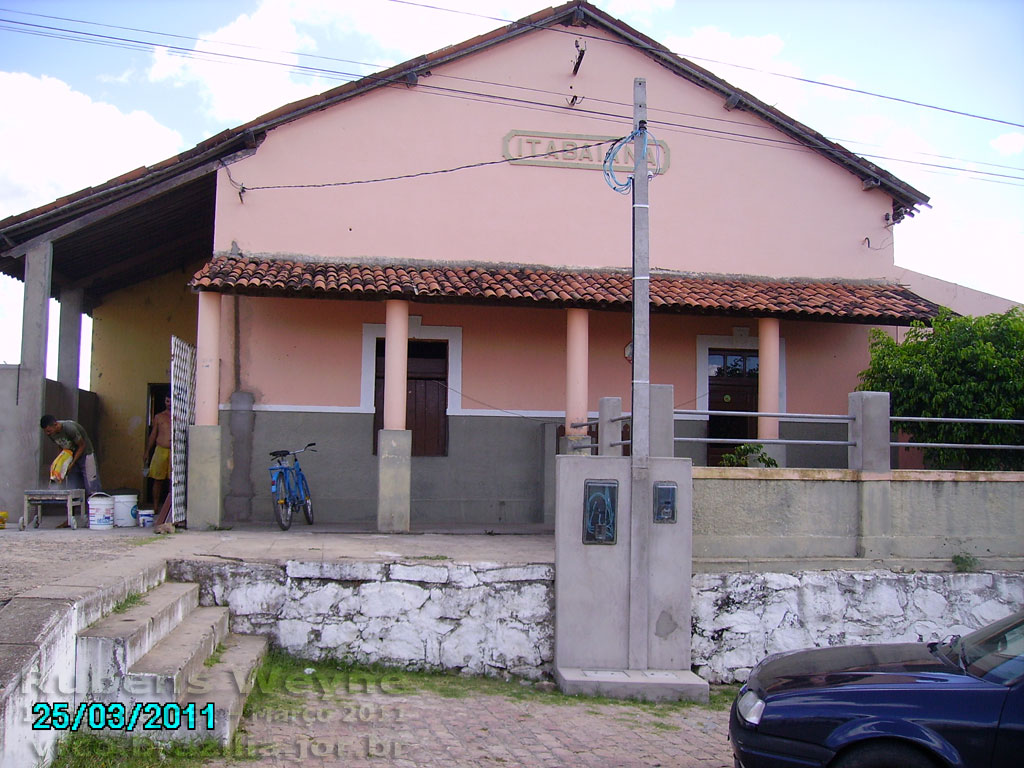 Prédio da antiga estação ferroviária de Itabaiana