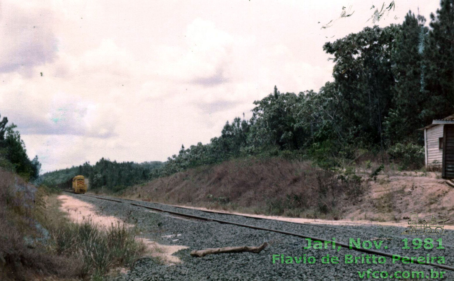 Locomotiva SD38-2 número 11 da Estrada de Ferro Jari