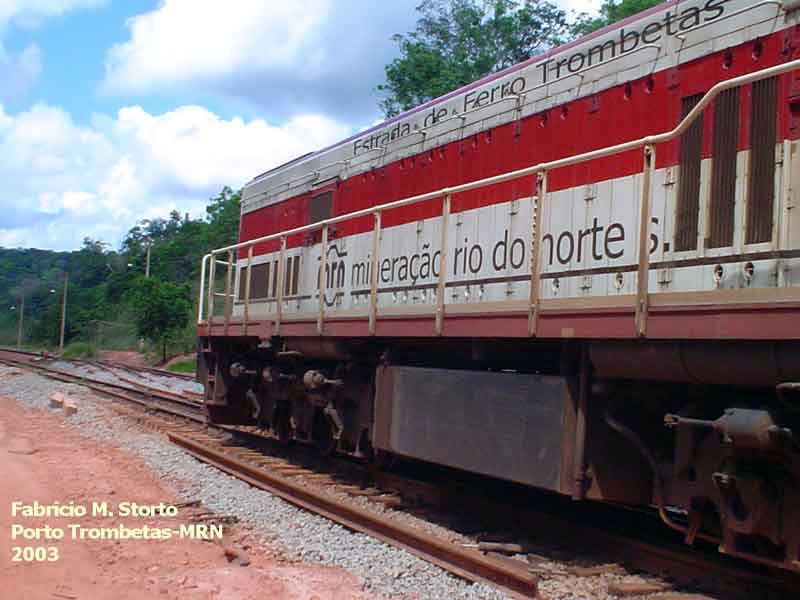 Locomotiva C22-7i nº 108 da Estrada de Ferro Trombetas / Mineração Rio do Norte