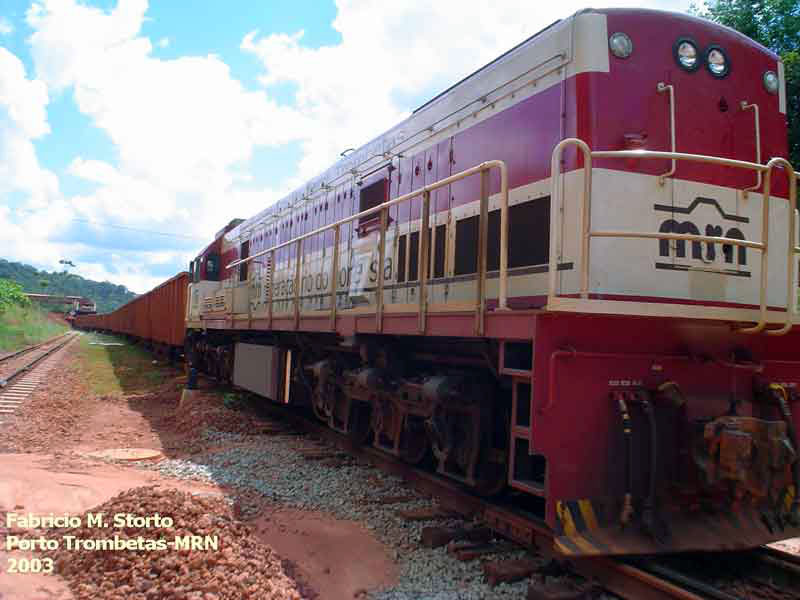 Locomotiva C22-7i nº 108 da Estrada de Ferro Trombetas / Mineração Rio do Norte