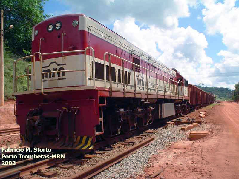 Locomotiva C22-7i nº 108 da Estrada de Ferro Trombetas / Mineração Rio do Norte