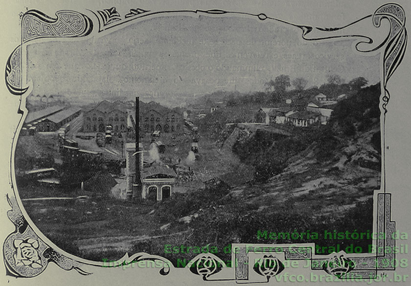 Elevadores da estação ferroviária Marítima, da Estrada de Ferro D. Pedro II, na Gamboa