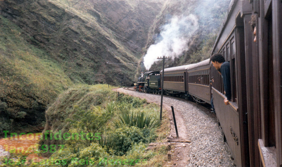 Antigo passeio turístico Trem dos Inconfidentes, de Ouro Preto a Mariana