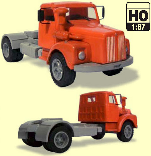 Miniatura de caminhão Scania L75 para maquetes de ferreomodelismo