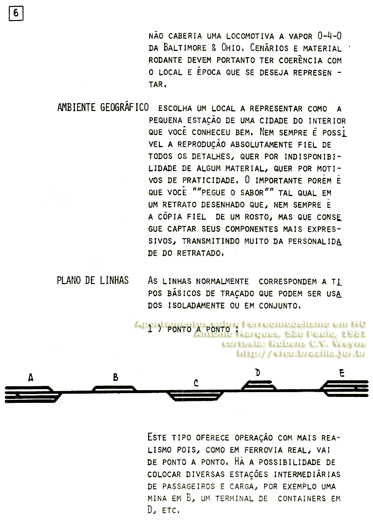 Apontamentos sobre Ferreomodelismo em HO | página 6 - Ambientação e traçado dos trilhos