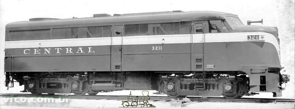 Locomotiva Alco FA1 da EFCB - Estrada de Ferro Central do Brasil