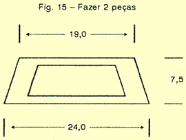 Lateral do domo superior do ferreomodelo de vagão