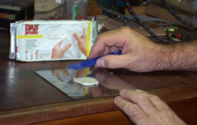 Modelagem da carga para o ferreomodelo de vagão, usando cerâmica fria
