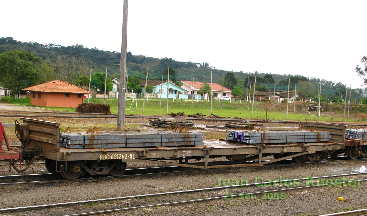 Vagão PBC-631.262-4L da ferrovia ALL